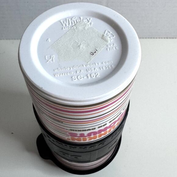 Dunkin Donuts Drink Mug Tumbler 2014 Whitley Works SC-162 - Picture 4 of 5